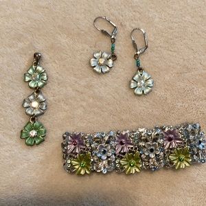 Floral Jewelry Set